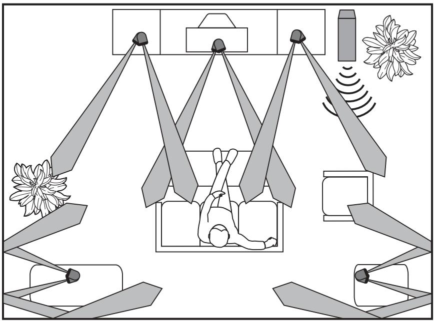 BOSE SYSTEME D ENCEINTES ACOUSTIMASS 10 II - Figure 2 - 1