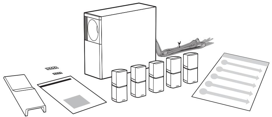 BOSE SYSTEME D ENCEINTES ACOUSTIMASS 10 II - Figure 1 - 1