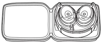 BOSE CASQUE SUPRA - Rangement du casque dans son étui - 1