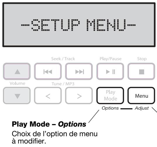 BOSE ACOUSTIC WAVE MUSIC SYSTEM II - Modification de la configuration du système - 1
