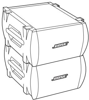 BOSE L1 MODEL I - Connexion d'un module de graves B1 au socle amplificateur L1 modele I (facultatif) - 2