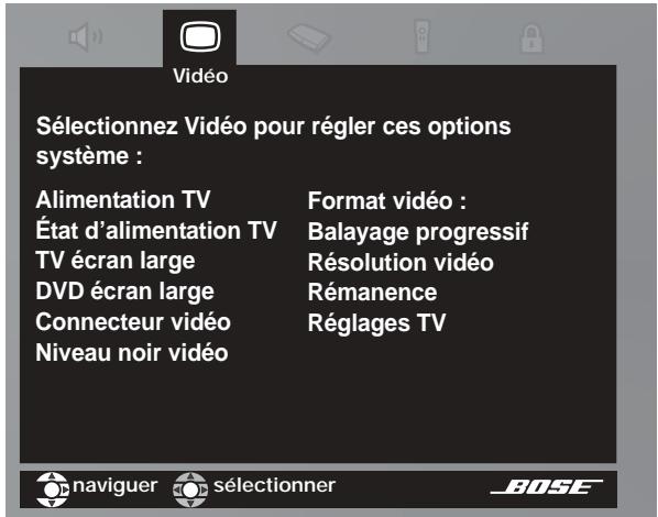 BOSE LIFESTYLE DVD - Options video - 1