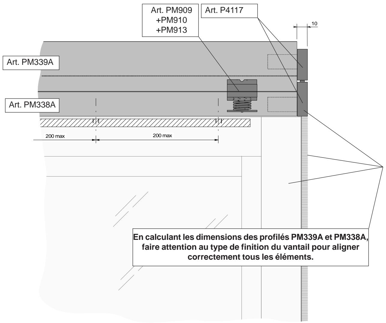 CAME MI6020 - BARRE anti-panique - 9