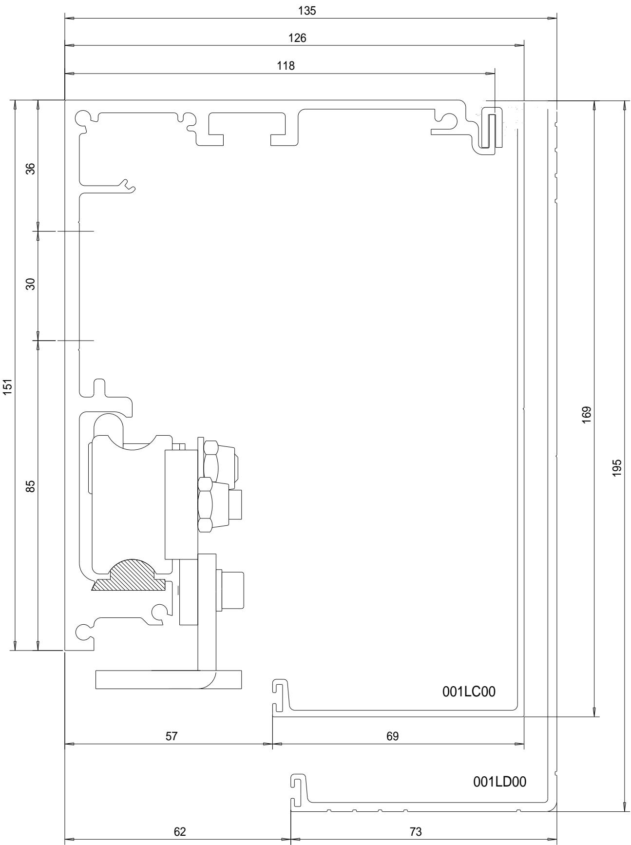 CAME PROFILES S40 - 5