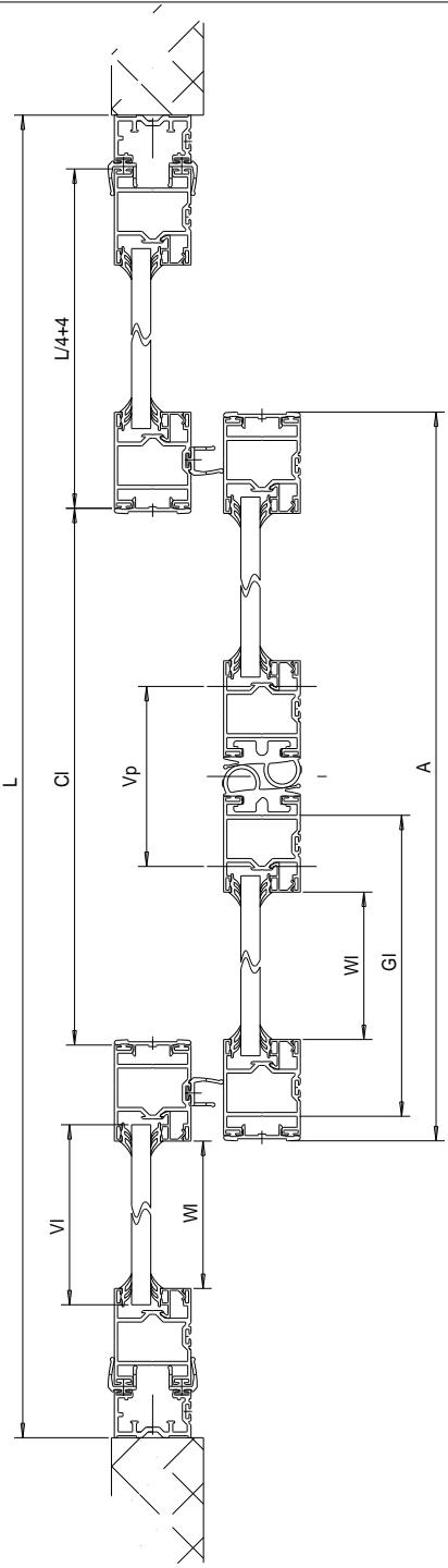 CAME PROFILES S40 - DETERMINAZIONE DELLE ALTEZZE - 1
