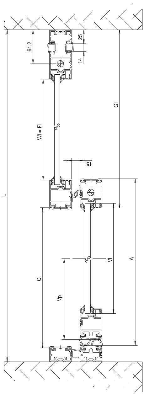 CAME PROFILES S40 - DETERMINAZIONE DELLE ALTEZZE - 1