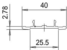 CAME PROFILES S40 - 11
