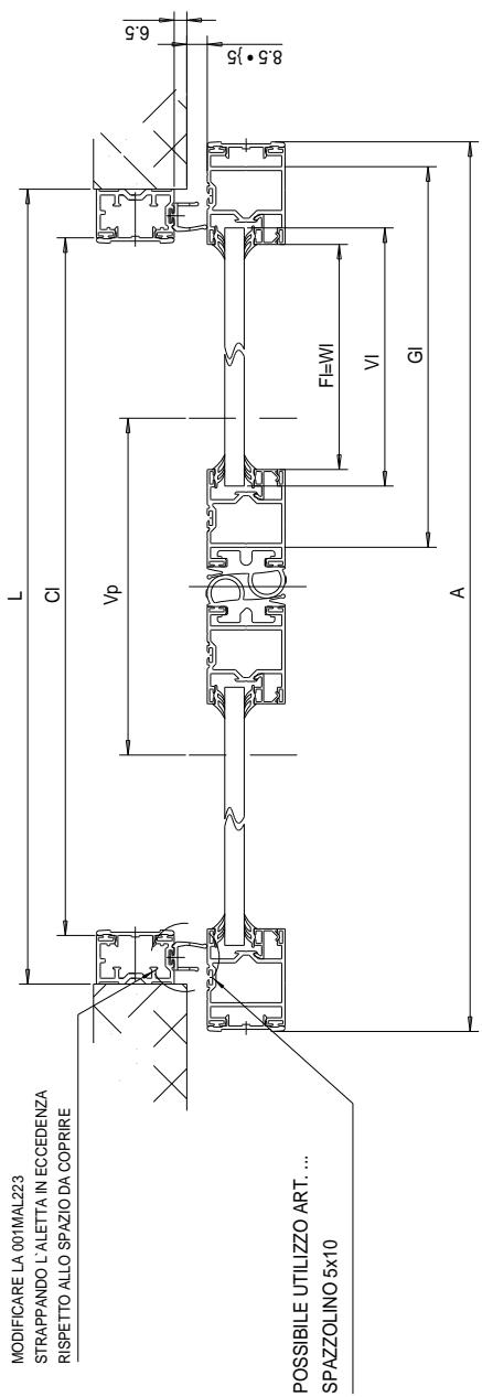CAME PROFILES S40 - DETERMINAZIONE DELLE ALTEZZE - 1
