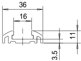 CAME PROFILES S40 - 16