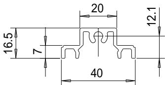 CAME PROFILES S40 - 9