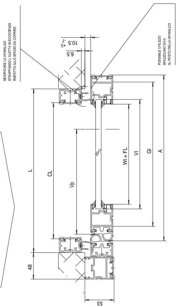 CAME PROFILES S40 - SERIE40 - 5
