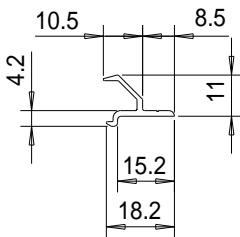 CAME PROFILES S40 - 10