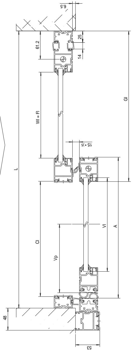 CAME PROFILES S40 - DETERMINAZIONE DELLE ALTEZZE - 1