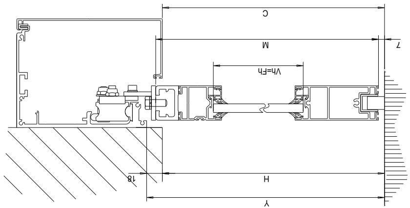 CAME PROFILES S40 - COPRIPROFILE 001LC00 - 1