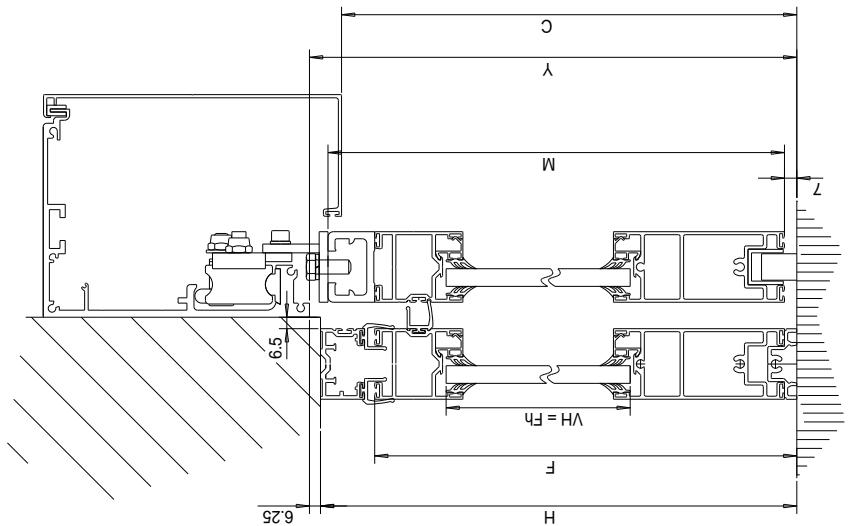 CAME PROFILES S40 - COPRIPROFILE 001LC00 - 2