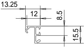 CAME PROFILES S40 - 12