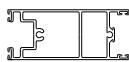 CAME PROFILES S40 - INTEGRALE - MONTANTE ANTERIORE - 1
