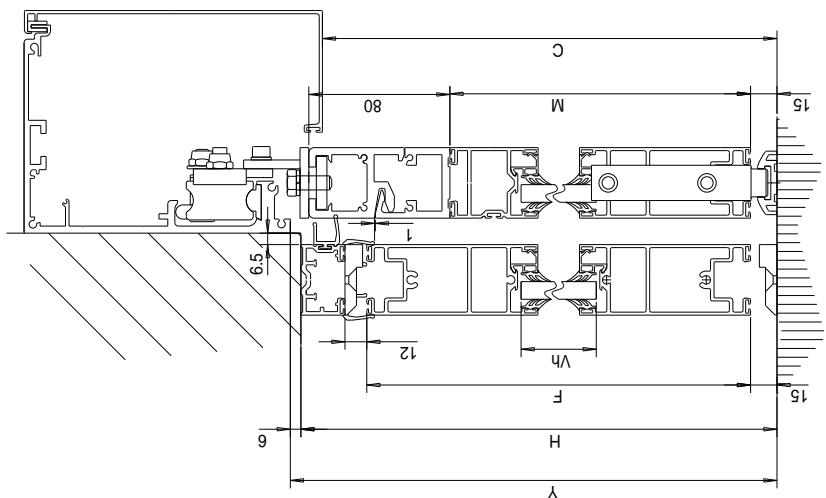 CAME PROFILES S40 - COPRIPROFILE001LC00 - 1