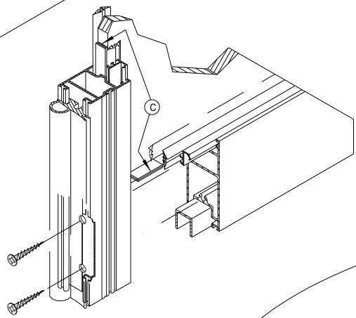 CAME PROFILES S40 - SEDE PER GUIDA INCASSATA 001MAM699 - 8
