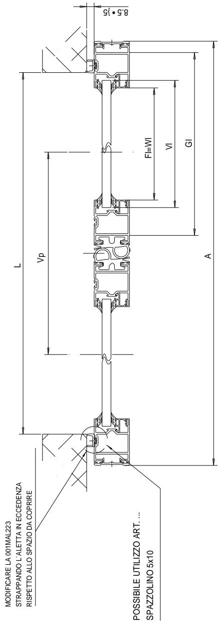 CAME PROFILES S40 - DETERMINAZIONE DELLE ALTEZZE - 1
