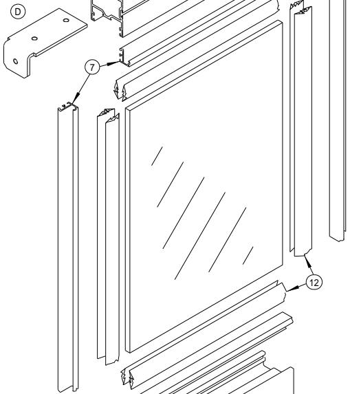 CAME PROFILES S40 - SEDE PER GUIDA INCASSATA 001MAM699 - 10