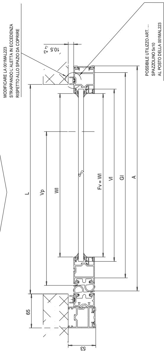 CAME PROFILES S40 - DETERMINAZIONE DELLE ALTEZZE - 1