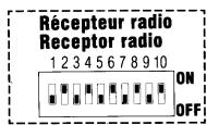 CAME TOP N38 - Codification 2E code (fig. 8B): - 3