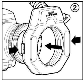 SIGMA EM-140 DG NA-ITTL - MISE EN PLACE DU MODULE FLASH - 2
