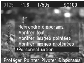 SIGMA SD14 - POUR PERSONNALISER LE DIAPORAMA - 2