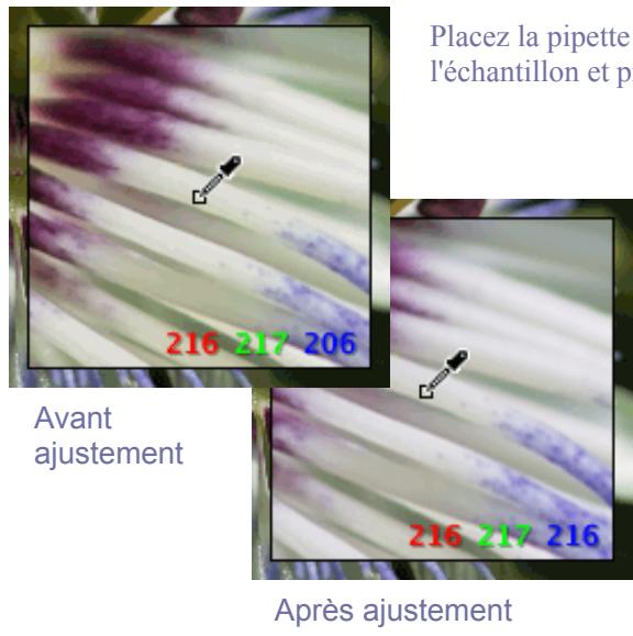 SIGMA PHOTO PRO - Utilisation de la pipette d'ajustement de la couleur - 2