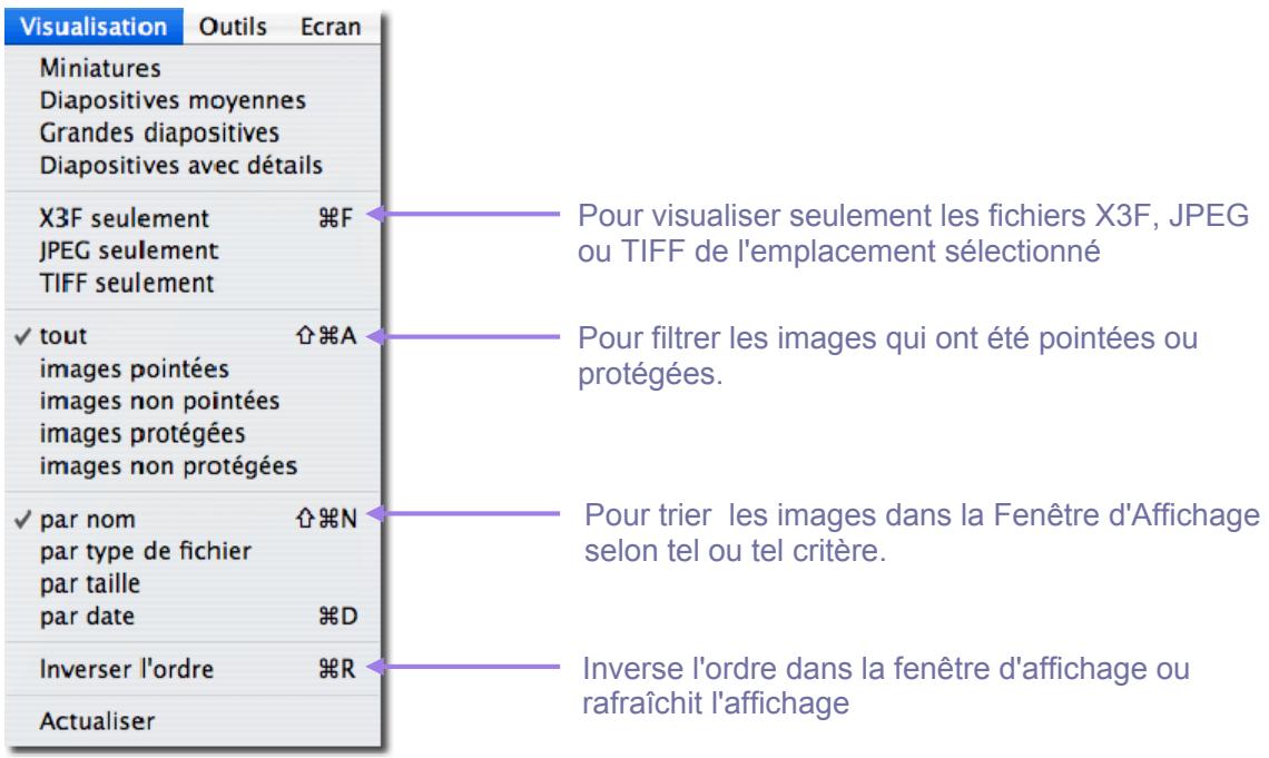 SIGMA PHOTO PRO - Trier et filtrer les visuels - 1