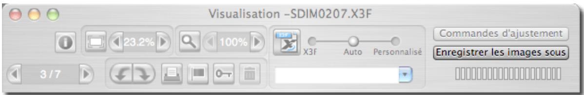 SIGMA PHOTO PRO 4.2 - Conversion depuis l'Ecran de Visualisation - 1