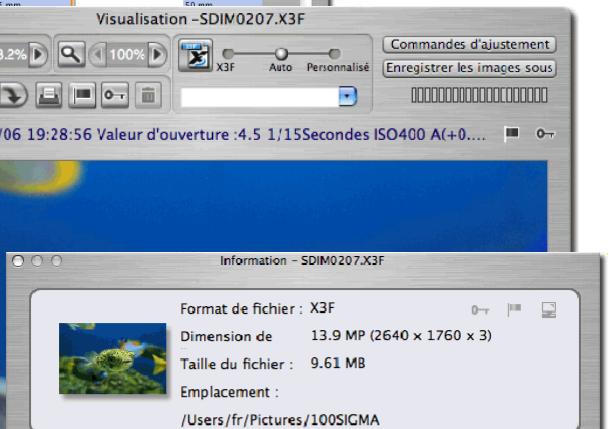 SIGMA PHOTO PRO 4.2 - Ecran principal - 1