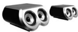 SAITEK 3D 590 - Positionner le système d'enceinte - 1