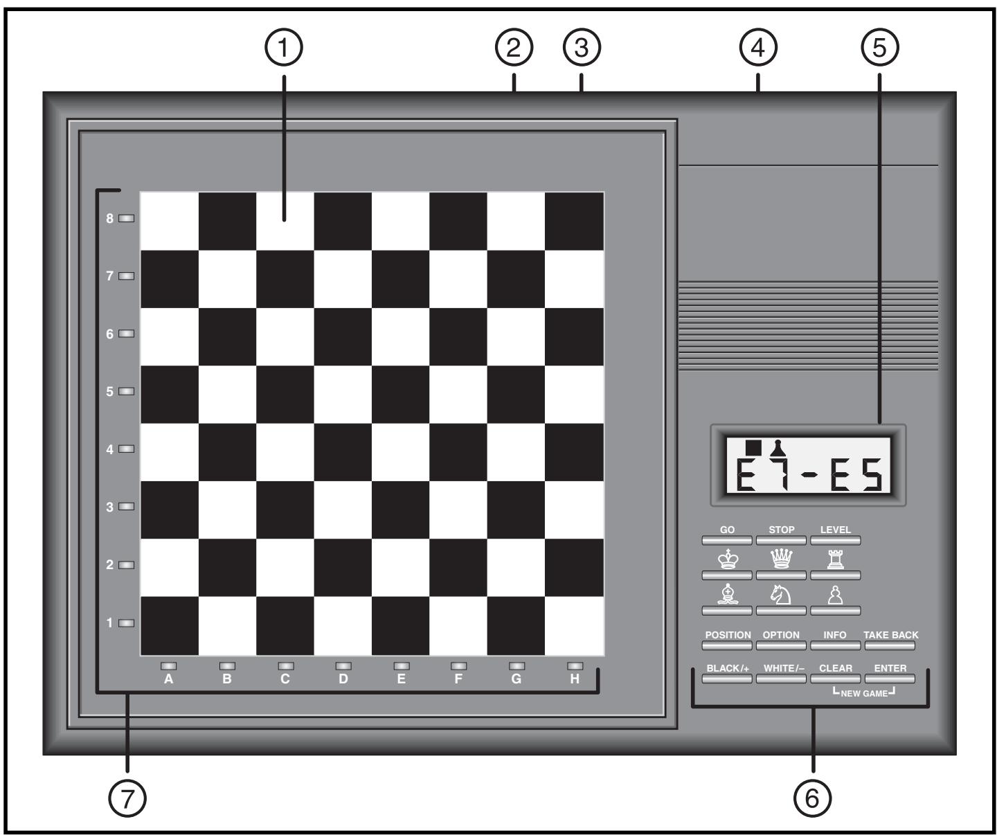 SAITEK MASTER CHESS - 9