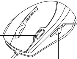 SAITEK CYBORG V.3 MOUSE - Vordere obere Taste (Moduswahl) - 1