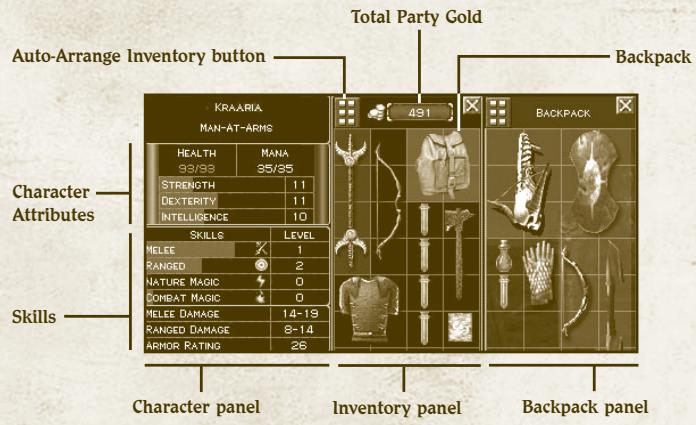 GAMES PC DUNGEON SIEGE-LEGEND OF ARANA - To automatically arrange an Inventory - 1