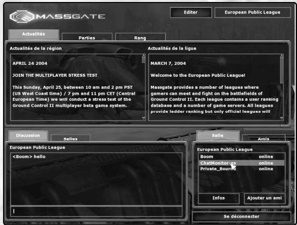 GAMES PC GROUND CONTROL II - CHARGER LINE PARTIE - 1