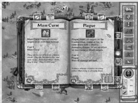 GAMES PC HEROES OF MIGHT AND MAGIC IV - Index du livre de sorts - 2
