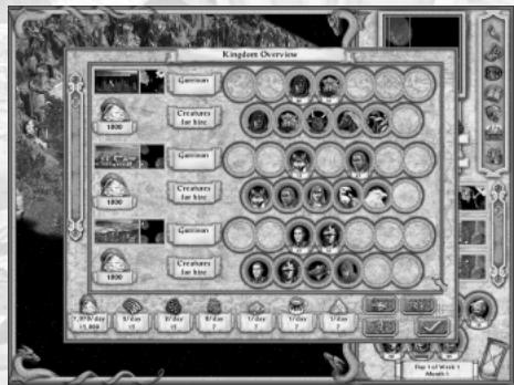 GAMES PC HEROES OF MIGHT AND MAGIC IV - PANORAMA DU ROYAUME - 1