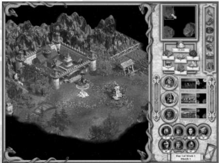 GAMES PC HEROES OF MIGHT AND MAGIC IV - L'ÉCRAN EN DÉTAIL - 2