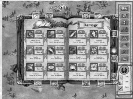 GAMES PC HEROES OF MIGHT AND MAGIC IV - Index du livre de sorts - 1