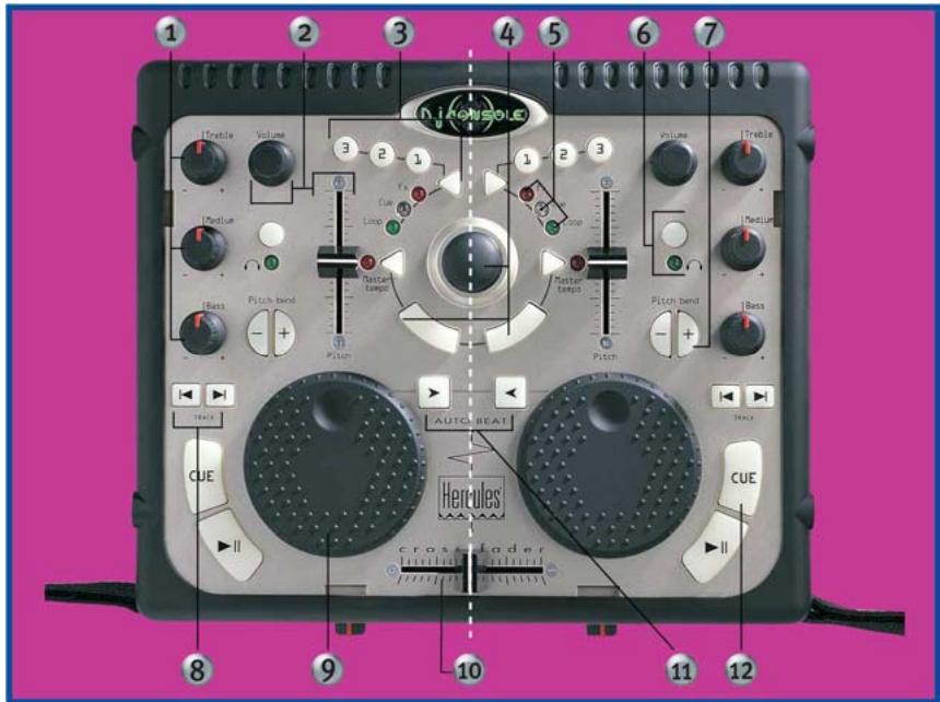 HERCULES DJ CONSOLE 2 - La façade - 1