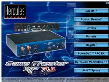 HERCULES GAME THEATER XP - 4.1.2.Installer les pilotes sous Windows 2000 - 1