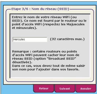HERCULES WIRELESS G PCI - 5.8.3.Ajouter un nouveau favori manuellement ou creer un réseau Ad hoc - 3