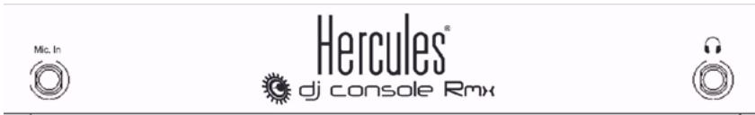 HERCULES DJ CONSOLE RMX - Les connecteurs - 1