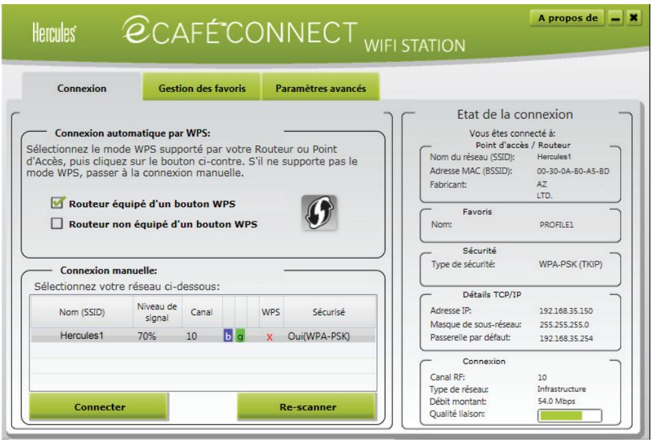 HERCULES EC-1000W - eCAFÉ™ Connect et la fonction WiFi - 4