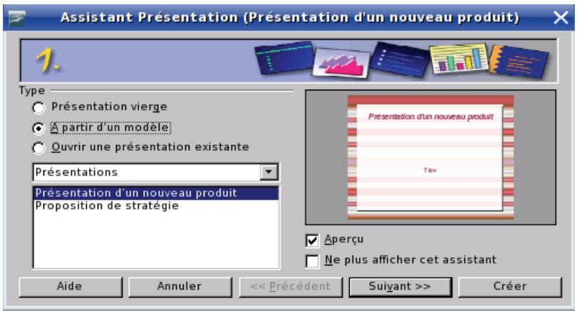 HERCULES EC-1000W - Créer, modifier, enregistrer une présentation avec OpenOffice.org Impress (Présentations) - 2