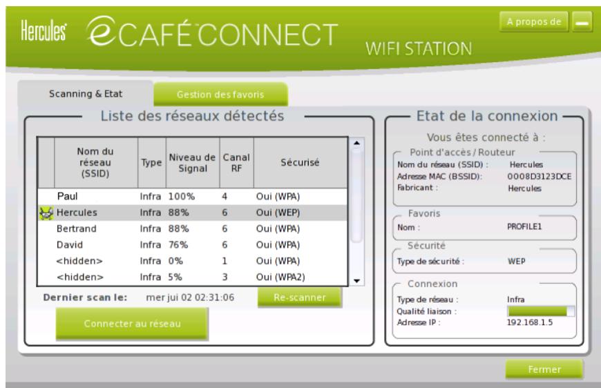 HERCULES EC-900B-H120GVW - 3.6.1.eCAFÉ™ Connect et la fonction WiFi - 8