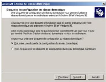 HERCULES HWNPCM-300 - Windows Me : Utiliser l'Assistant Gestion de réseau domestique dans un réseau de type Ad hoc - 8